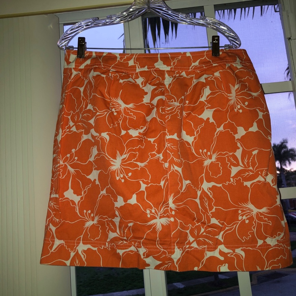 Vintage Loft tropical mini skirt